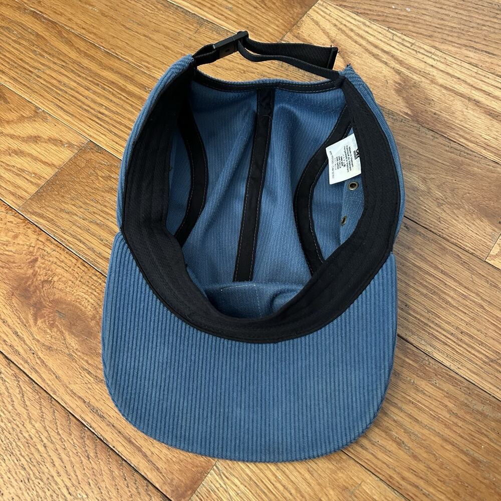 Outdoor Research Method Cord Corduroy Blue 5 Panel Cap Hat - Picture 3 of 6